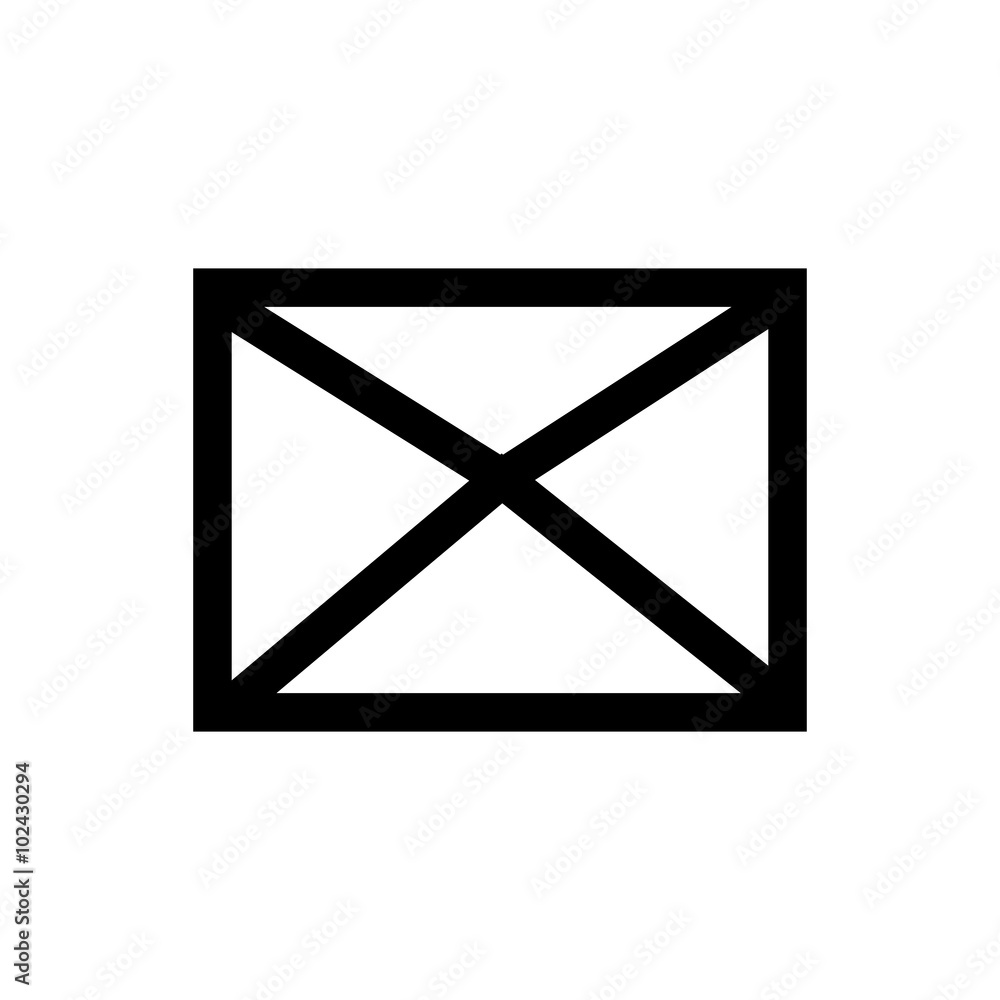 Envelop line icon Envelop line icon