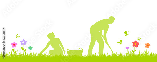 Gartenarbeit