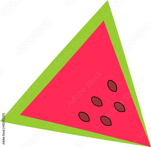 watermelon slice