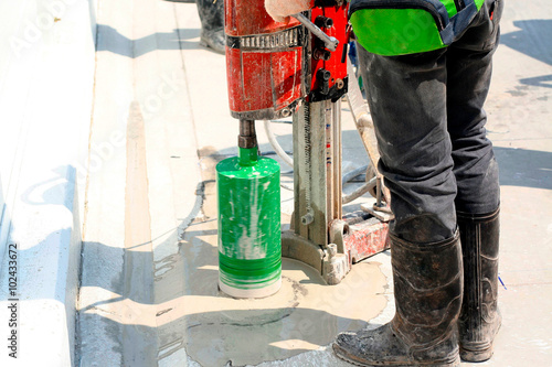 industrial concrete drilling
