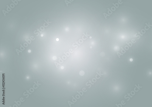 Light grey abstract background with bokeh