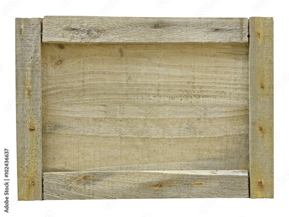 close up of an empty wooden on white background close up of an empty wooden on white background