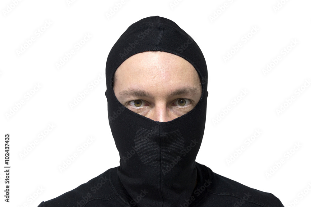 112 - man with balaclava 112 - man with balaclava