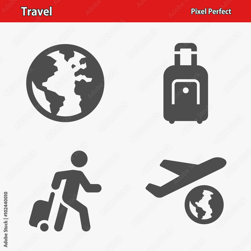 Travel Icons. Professional, pixel perfect icons optimized for both large and small resolutions. EPS 8 format. Travel Icons. Professional, pixel perfect icons optimized for both large and small resolutions. EPS 8 format.