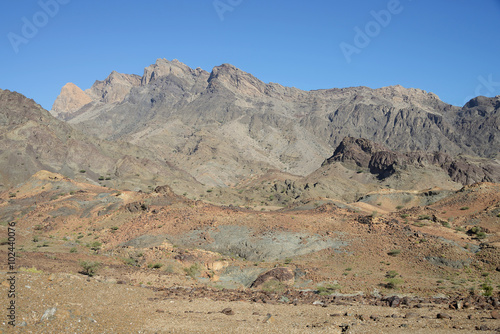 Landscape at Al Mahbab, Oman
