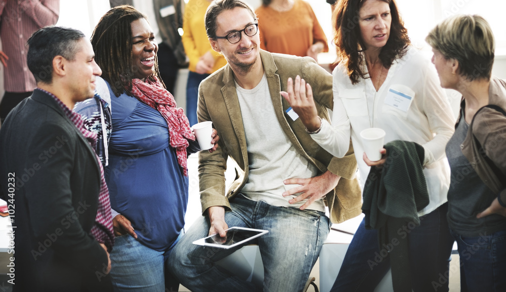 Fotografie Diversity People Group Team Meeting Concept