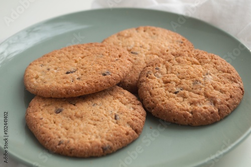 Cookies on the plate