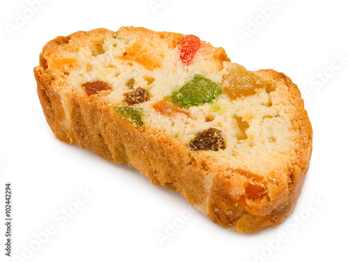 Isolated image of  tasty rusks close-up