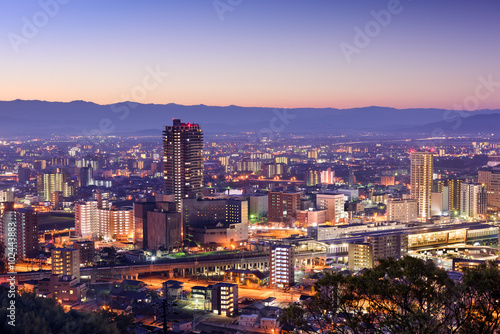 Kumamoto Japan Skyline