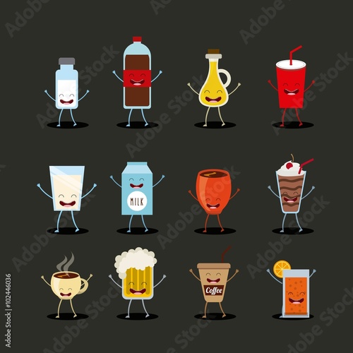 food character design 