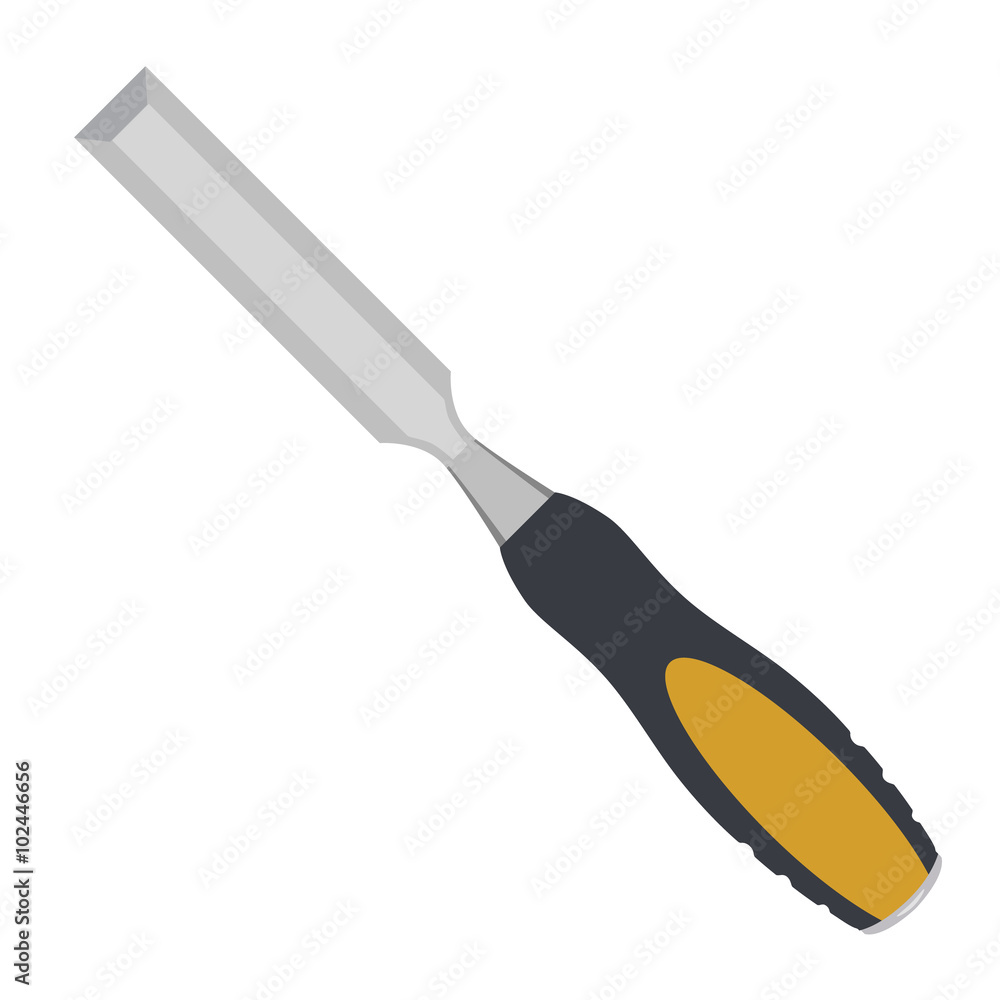 Chisel vector icon Chisel vector icon