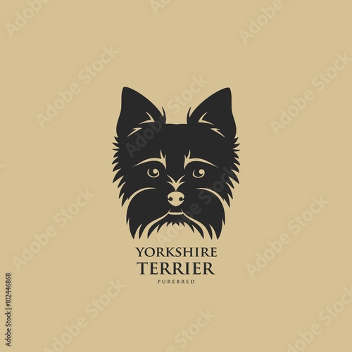 Yorkshire terrier symbol 