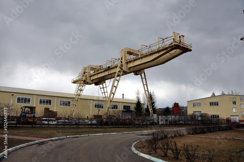 Кран козловой