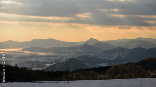 Mountains Ceske Stredohori
