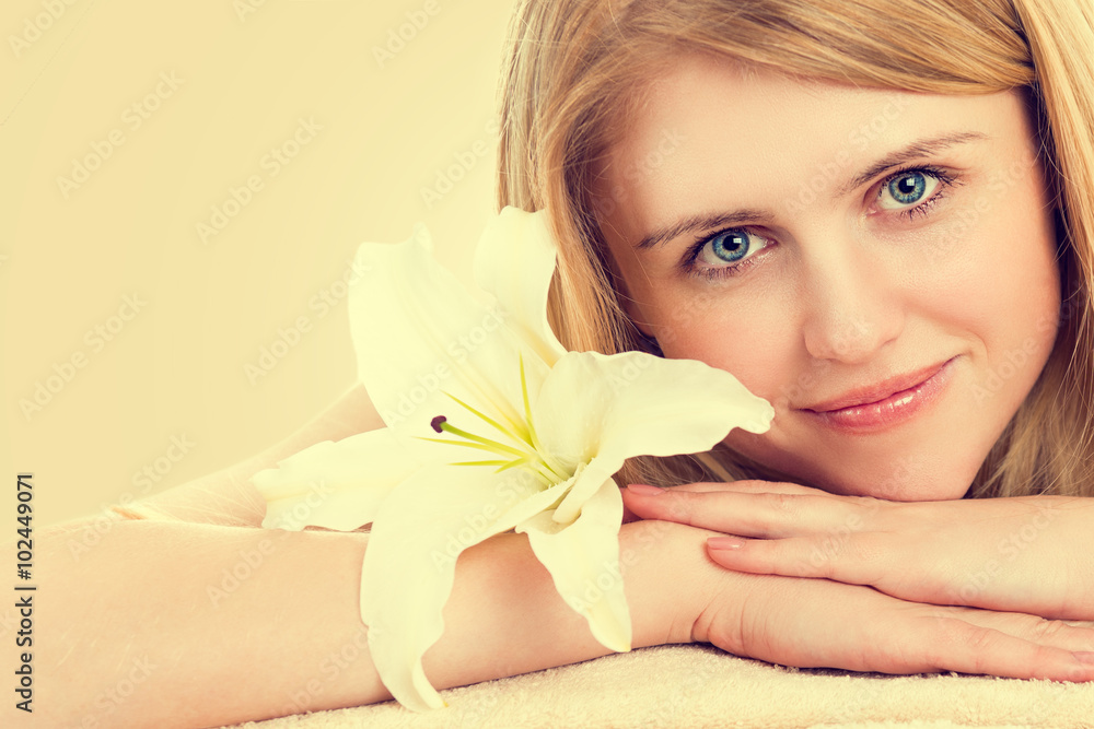 Portrait of a beautiful young woman Portrait of a beautiful young woman