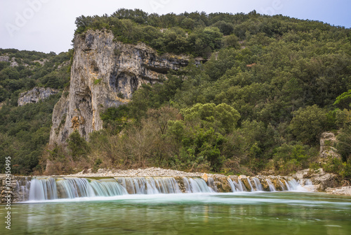 cascade de la rivière de L'Ibie/Ardèche photo