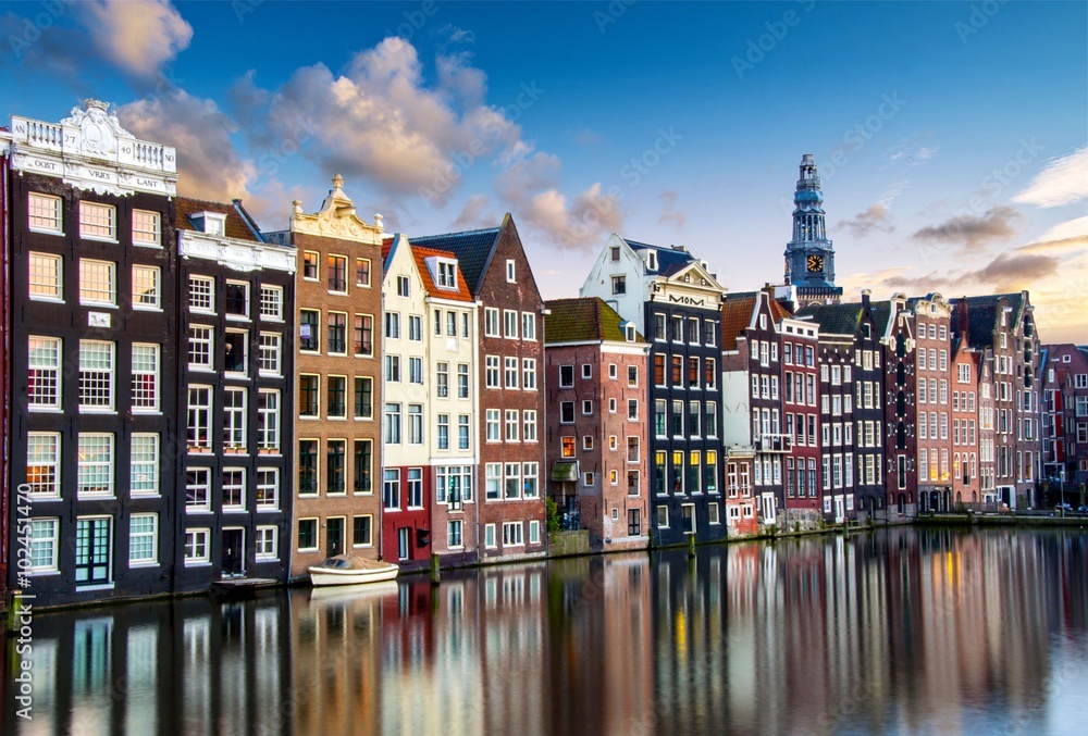Amsterdam, Netherlands - obrazy, fototapety, plakaty 