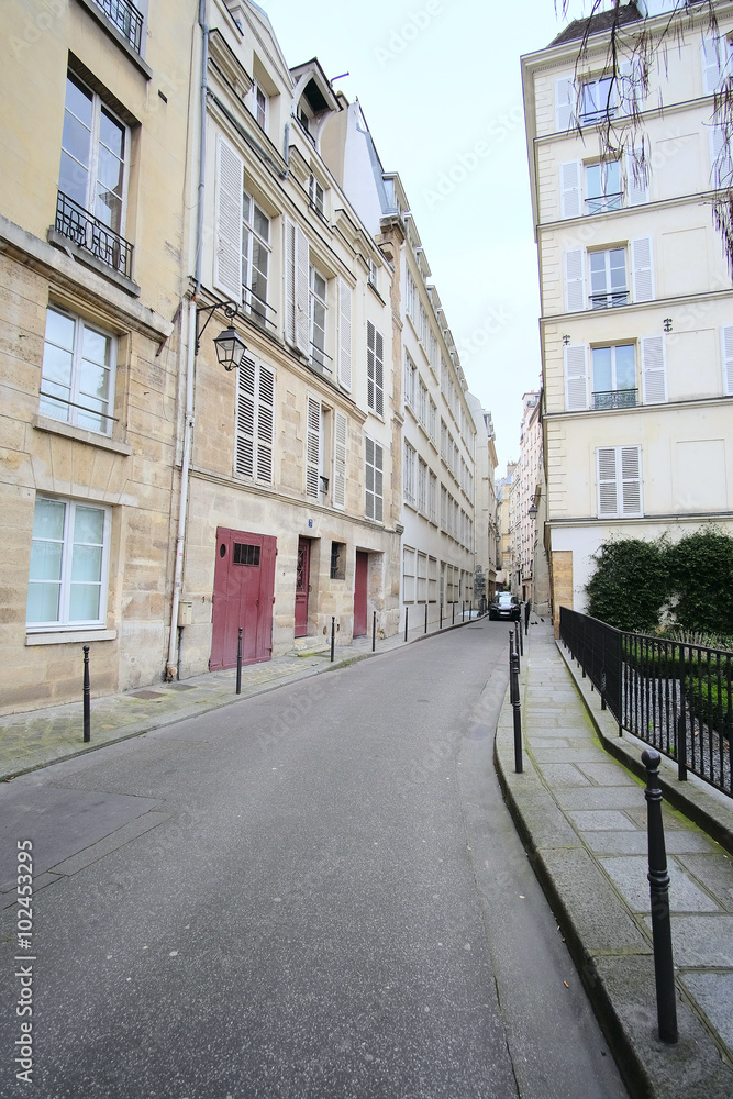 the image of Paris street, Paris, France