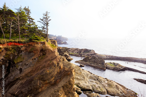 Oregon Coast Rocks and Ocean