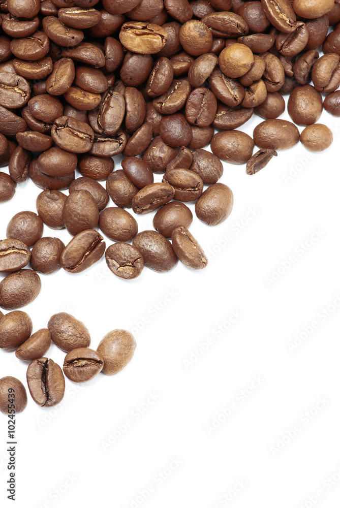 Coffee Beans isolated on white