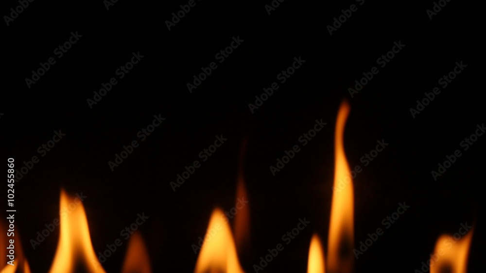 Fireplace burning close up
Fireplace burning close up