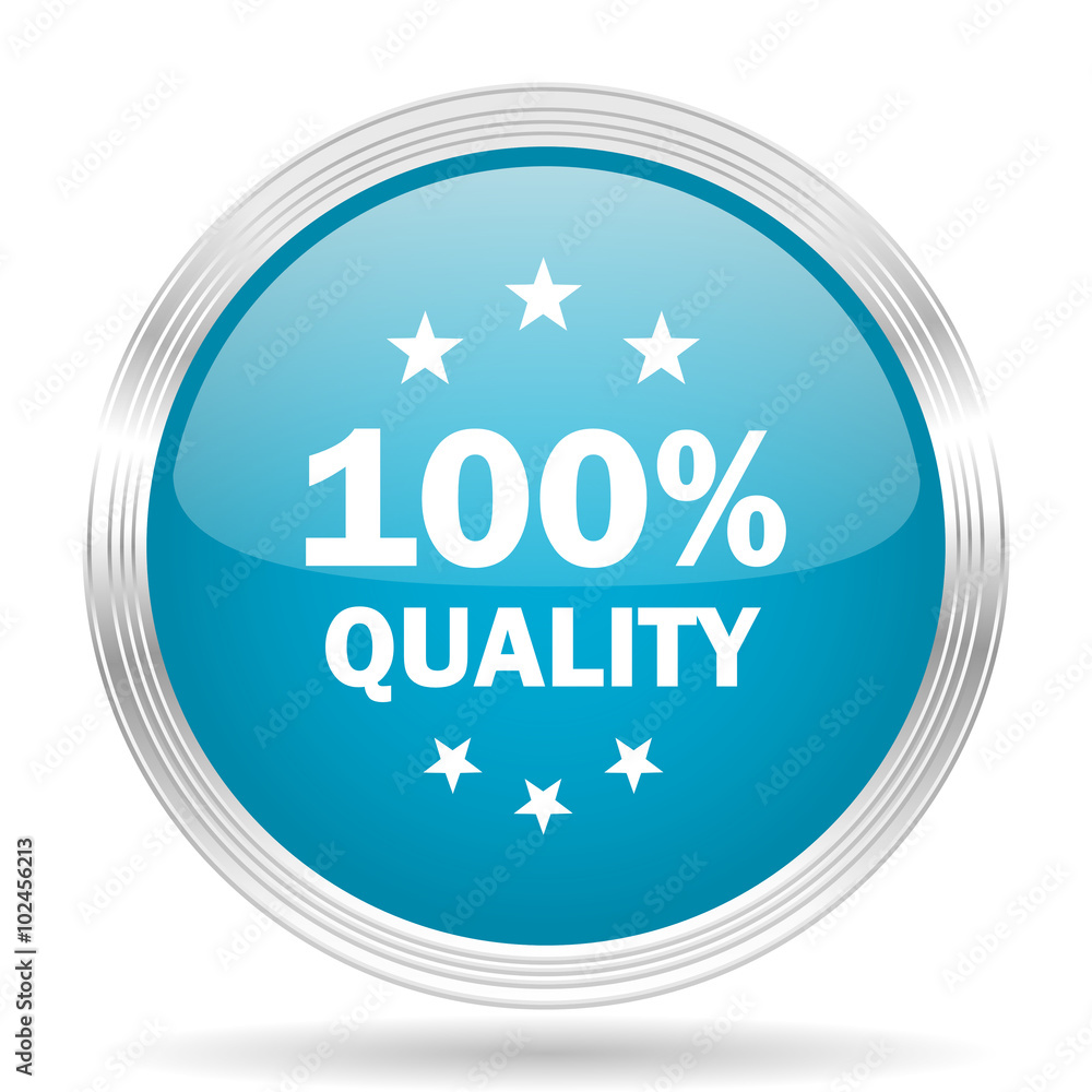 quality blue glossy metallic circle modern web icon on white background quality blue glossy metallic circle modern web icon on white background