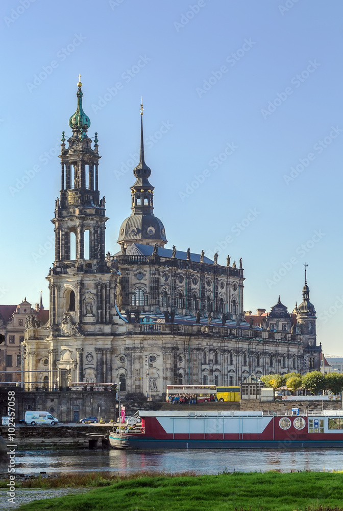 Obraz premium Dresden Cathedral, Germany