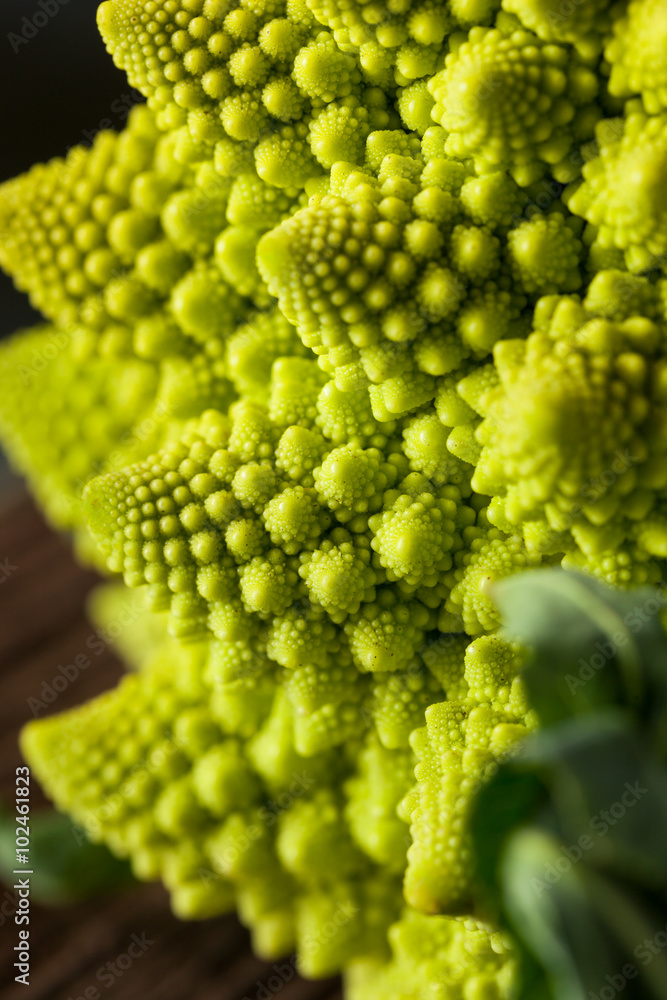 Raw Green Organic Romanesco Raw Green Organic Romanesco