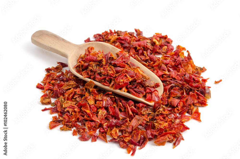 Fototapeta premium Rote Paprikaflocken