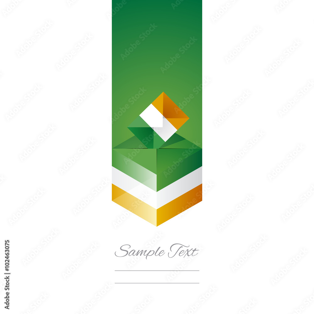 Obraz premium Elections in Ireland white background vector