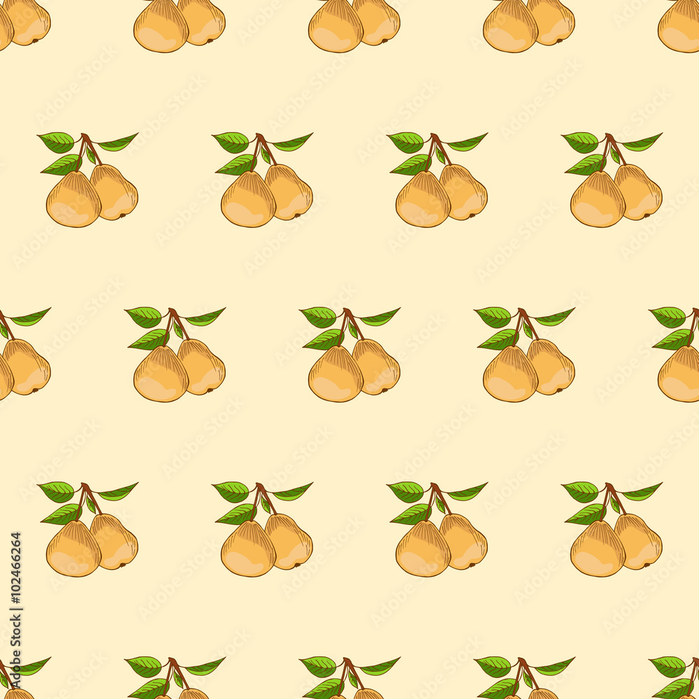 Pear seamless pattern Pear seamless pattern
