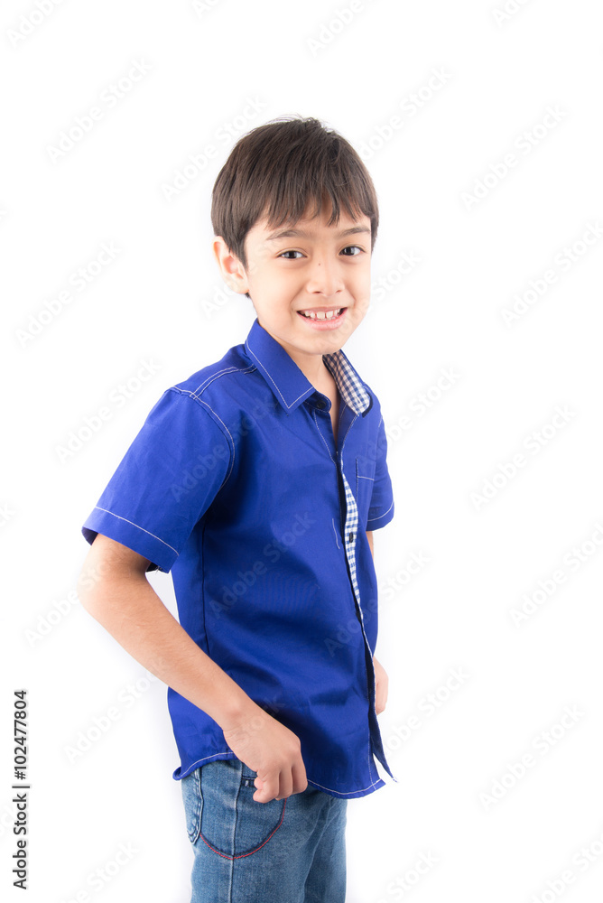 Little happy boy laugh looking at camera portrait Little happy boy laugh looking at camera portrait