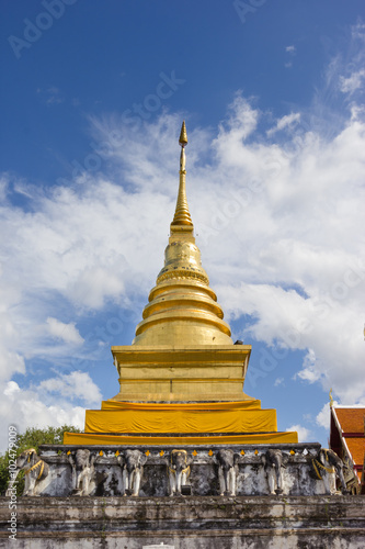 Wat Pra Tard Chang Kum temple in Nan Province,Thailand