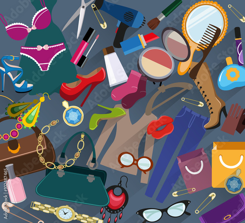 Shopping background