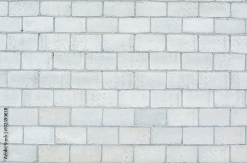  wall of cinder block