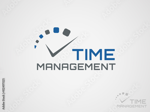 Time management logo.