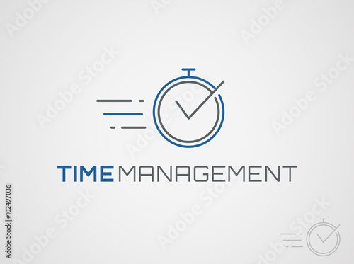 Time management logo.