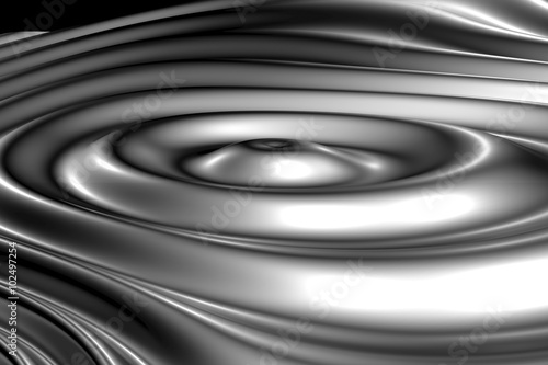 liquid silver ripple background