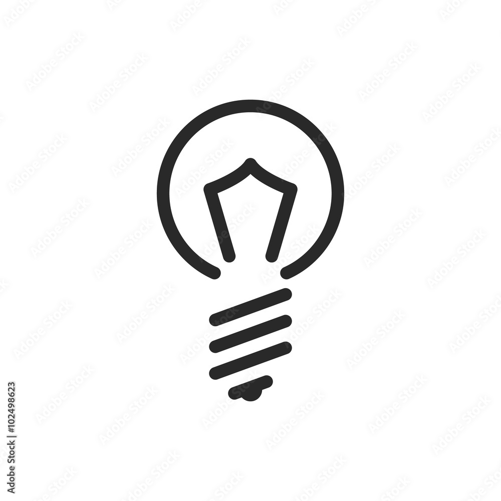 Light bulb icon. Light bulb logo. Light bulb icon. Business logo template. Vector Light bulb icon. Light bulb logo. Light bulb icon. Business logo template. Vector