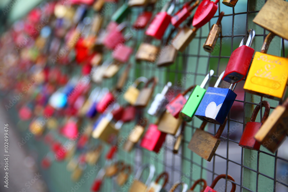 Love locks Love locks