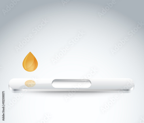 Pregnant test. vector illustration.