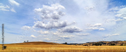 Clouds, Australian countryside