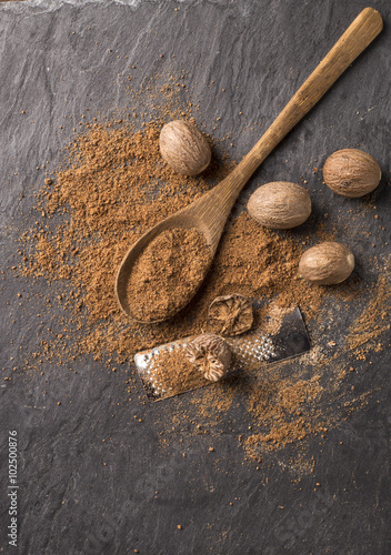 fresh grated nutmeg