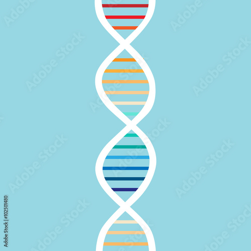 DNA spiral background