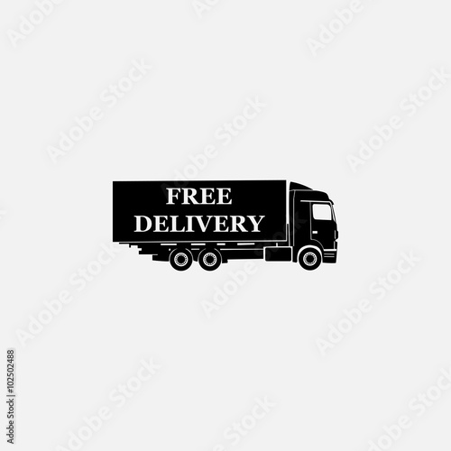 delivery  free  icon