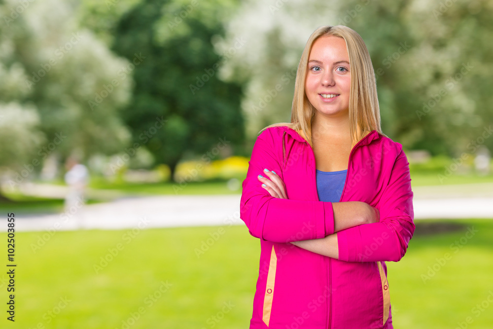 Portrait of a pretty young teen girl Portrait of a pretty young teen girl