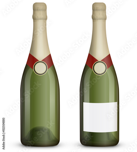 Bouteille de champagne 01