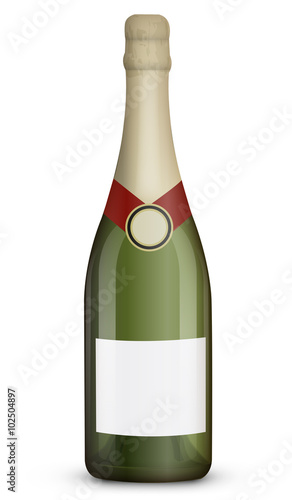 Bouteille de champagne 03