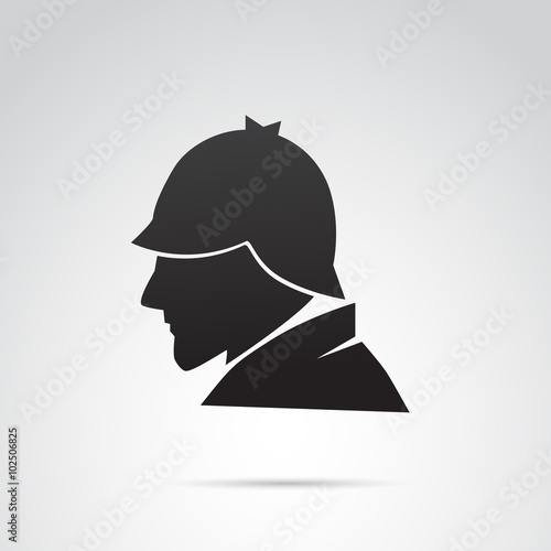 Detective vector icon. 
