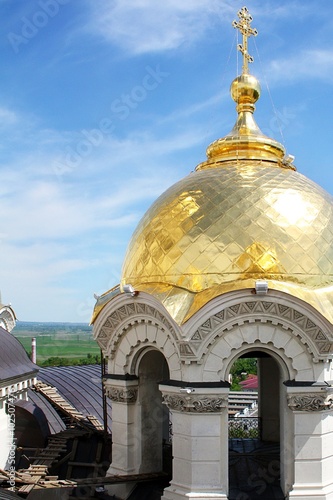 Golden domes of Novocherkassk Cathedral